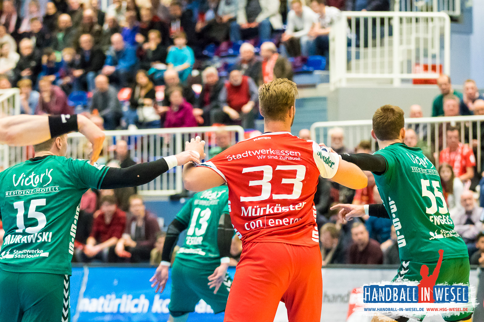 HSG Wesel E-Jugend / Einlaufkids TUSEM Essen 2017